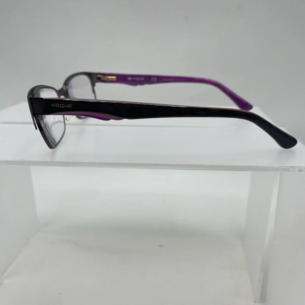 Vogue Eyeglasses FRAMES ONLY VO3918 Cat Eye 52-17-135 Black Purple 246